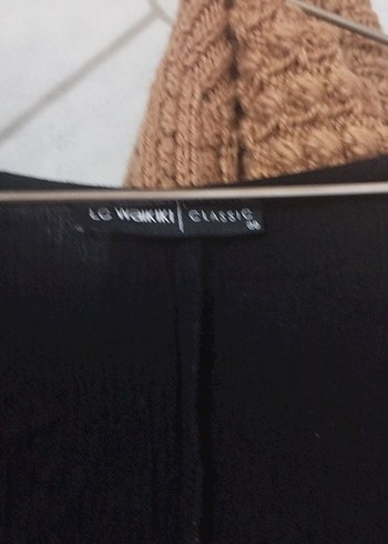 Uzun Siyah Bohem Kadın Kimono - Görsel 4