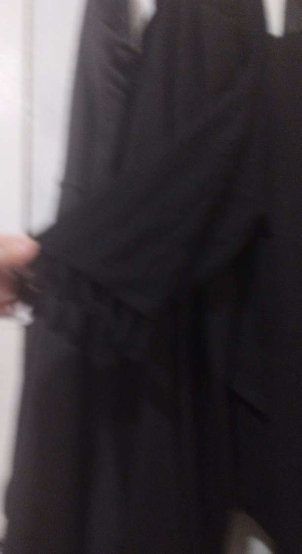 Uzun Siyah Bohem Kadın Kimono - Görsel 2