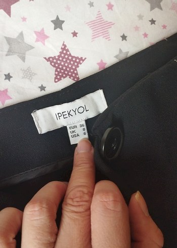 Kadın Siyah Dikiş Detaylı Kumaş Pantolon - Görsel 3