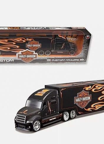 1:64 ÖLÇEK HARLEY DAVİDSON DORSELİ TIR