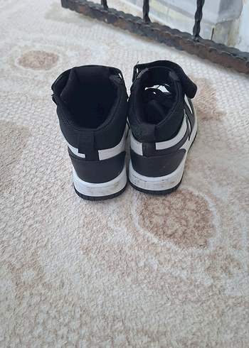 Beyaz siyah Yılan Desenli Erkek  Spor bot - Görsel 3