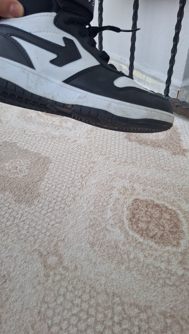 Beyaz siyah Yılan Desenli Erkek  Spor bot - Görsel 4