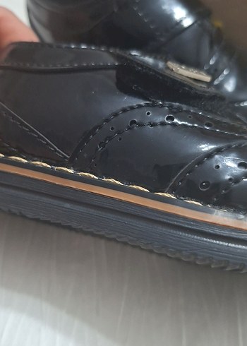 Erkek Çocuk Siyah Kemerli Özel Ayakkabı - Görsel 4