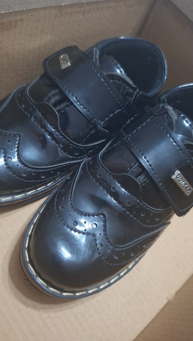 Erkek Çocuk Siyah Kemerli Özel Ayakkabı - Görsel 2