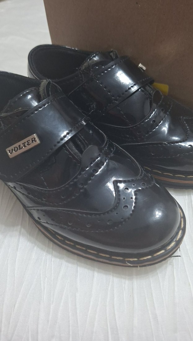 Erkek Çocuk Siyah Kemerli Özel Ayakkabı - Görsel 3