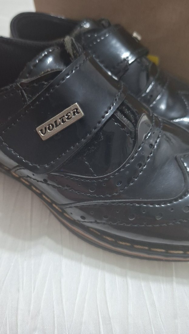 Erkek Çocuk Siyah Kemerli Özel Ayakkabı - Görsel 5