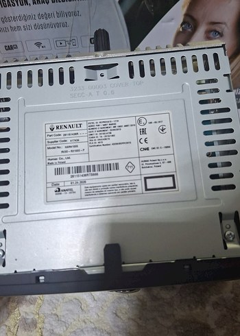 renault. araç teyip usb li orjinal - Görsel 4