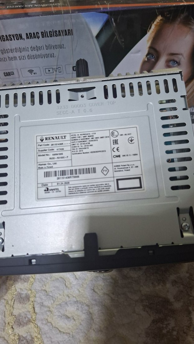 renault. araç teyip usb li orjinal - Görsel 4