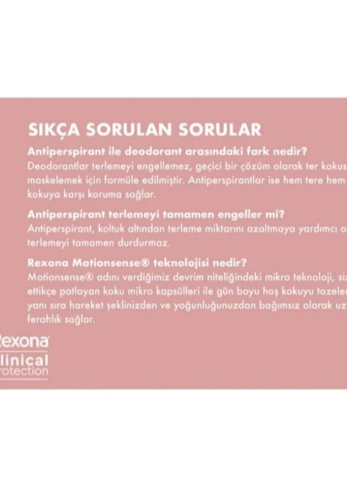 REXONA DEODORANT  - Görsel 3