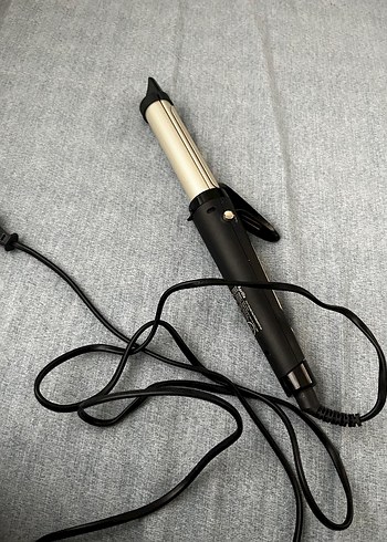 Siyah ve gri saç şekillendirici maşası - Görsel 5