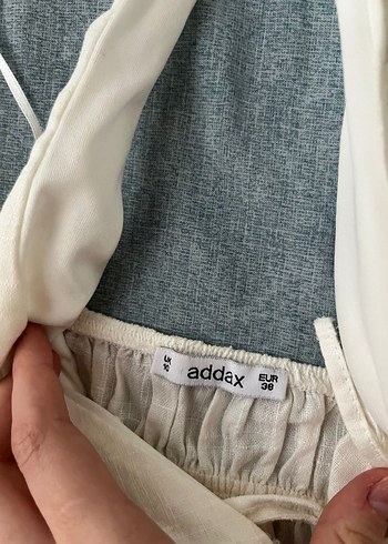 Beyaz Bohem Minimalist Bralet - Görsel 2