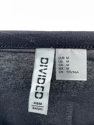 m Beden siyah Renk H&M T-shirt %70 İndirimli.