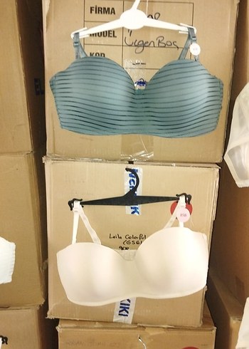 Beyaz Minimalist Mini Sütyen - Görsel 17