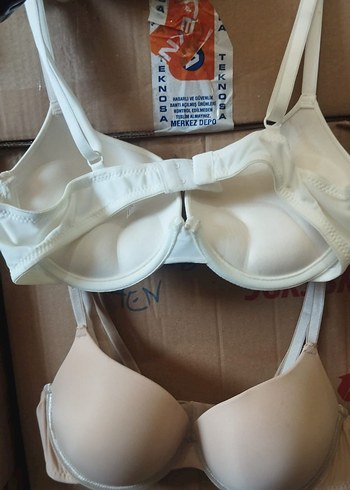 Beyaz Minimalist Mini Sütyen - Görsel 15