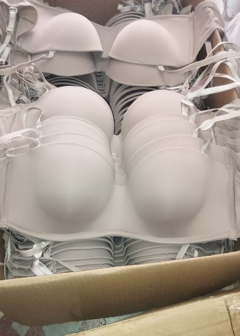 Beyaz Minimalist Mini Sütyen - Görsel 2