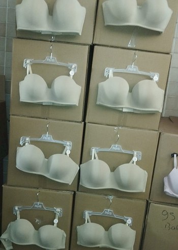 Beyaz Minimalist Mini Sütyen - Görsel 20