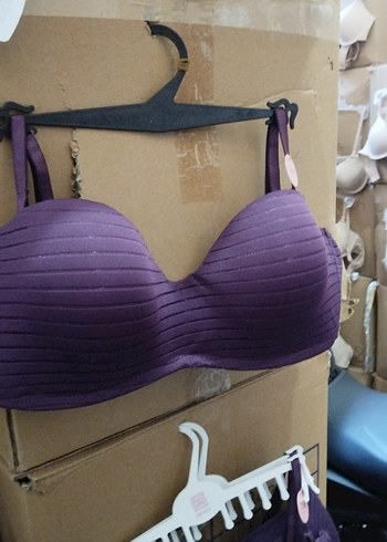 Beyaz Minimalist Mini Sütyen - Görsel 13