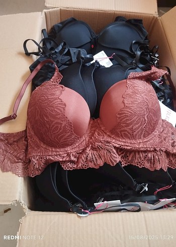 Beyaz Minimalist Mini Sütyen - Görsel 12