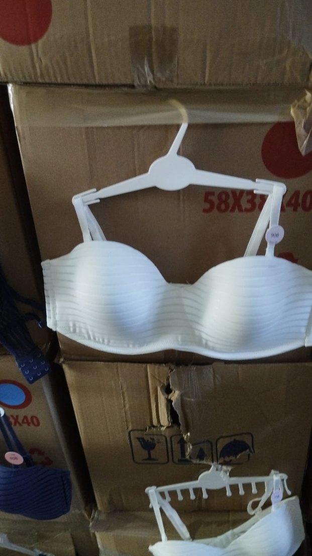 Beyaz Minimalist Mini Sütyen - Görsel 5