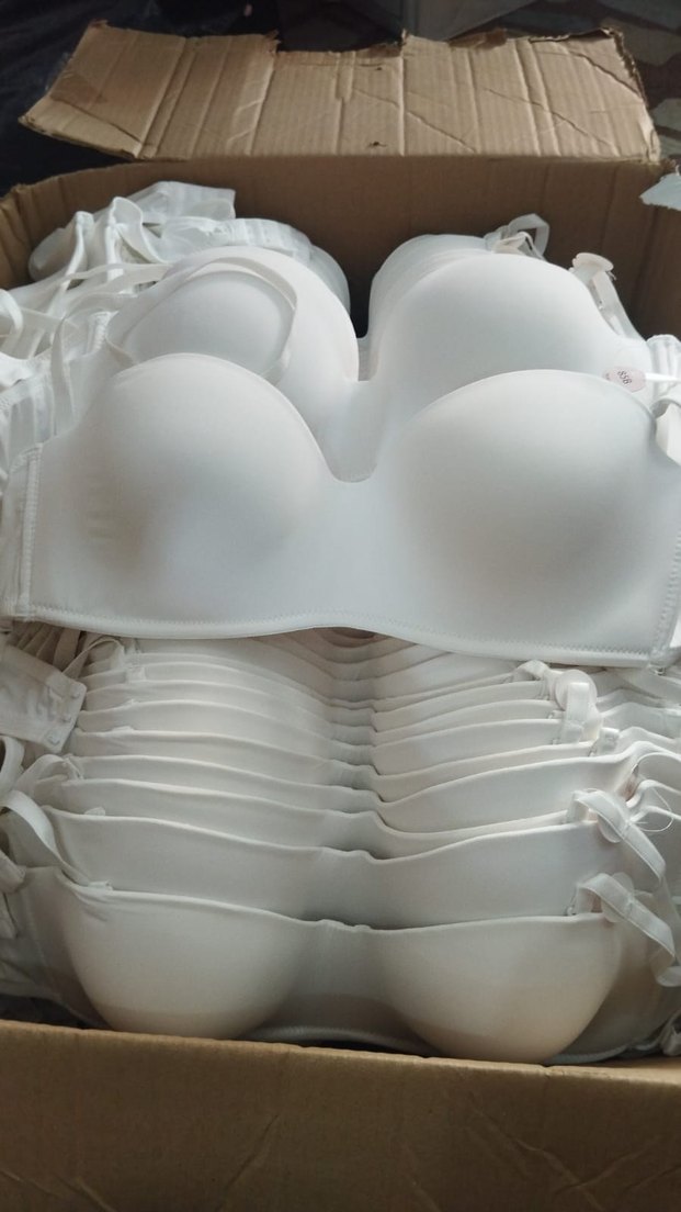 Beyaz Minimalist Mini Sütyen - Görsel 4