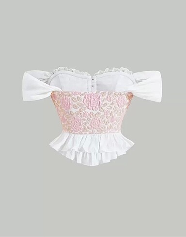Sheinside Prenses kol tasarim bluz
