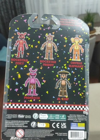FNAF Funko Action Rockstar Foxy