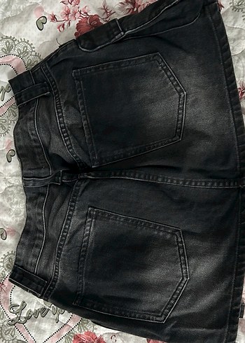 m Beden siyah Renk bershka etek