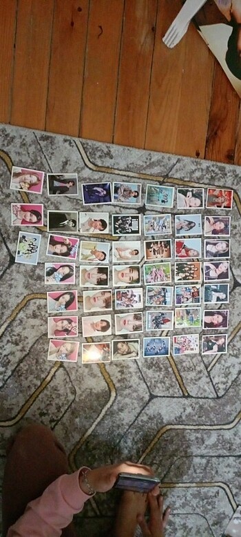 Beden çeşitli Renk Karışık k-pop grupları