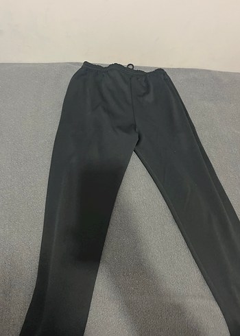 Fermuarlı Siyah Erkek Eşofman Altı - Görsel 2