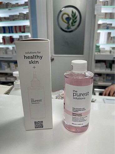 Diğer The Purest Solutions Hassas Ciltler Için Arindirici ve Aydinlati
