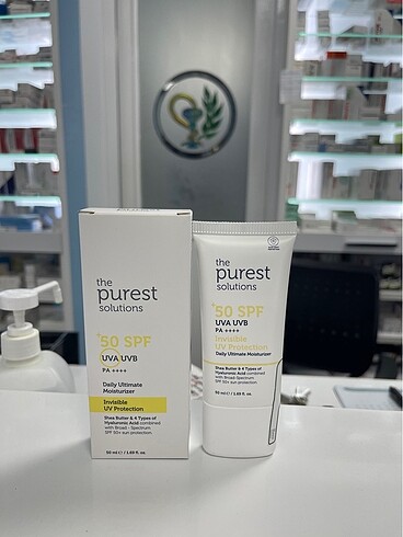 The Purest Solutions Yüksek Koruma ve Nemlendirici Etkili Günes