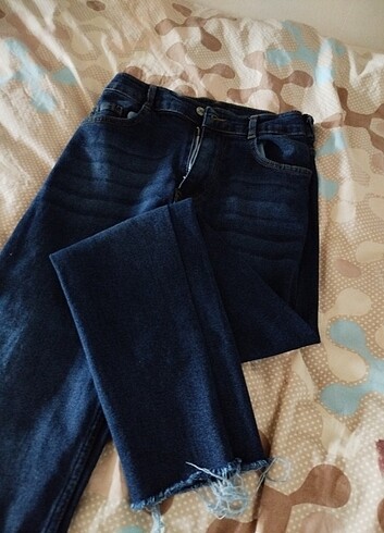Koyu kot jean