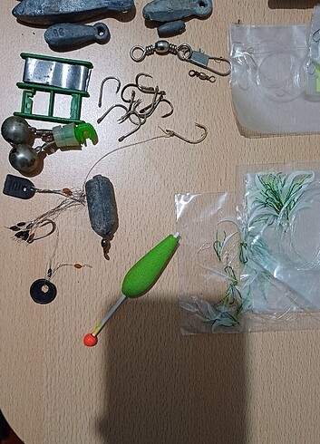  Beden Renk karışık balık tutma malzemeleri