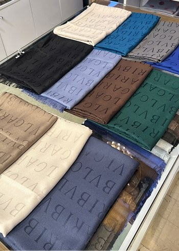 Bvlgari Pamuk İpek Şal