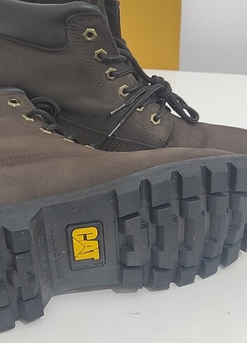 43 Beden Cat Bruiser 2.0 Chocolate Full Deri Nubuk