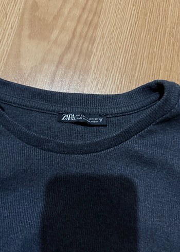 Gri Kısa Kollu fitilli elbise - Görsel 2