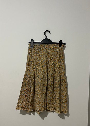 Sarı Bohem Renkli Bağlamalı Midi alt üst - Görsel 4