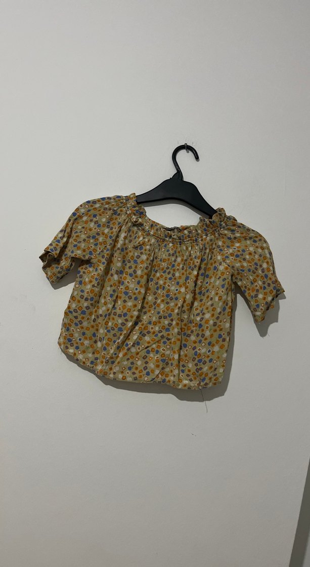 Sarı Bohem Renkli Bağlamalı Midi alt üst - Görsel 3