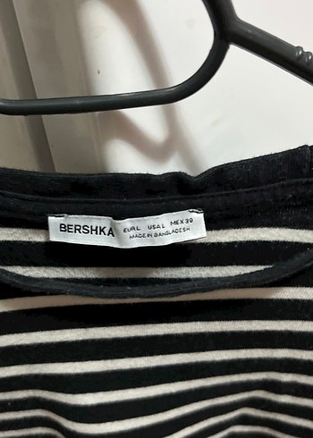 Çizgili Siyah Kadın Uzun Kollu Kazak - Görsel 2