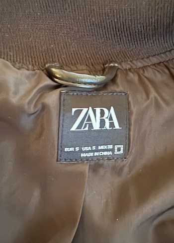 Zara Zara Erkek Deri Ceket