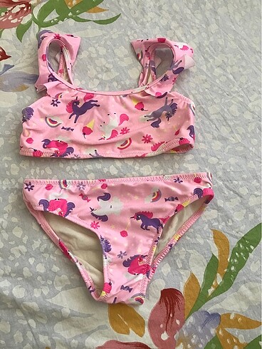 Kız çocuk bikini 6 7 yaş