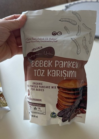 Bebek Pancake Toz Karışımı O G  markası - Görsel 3