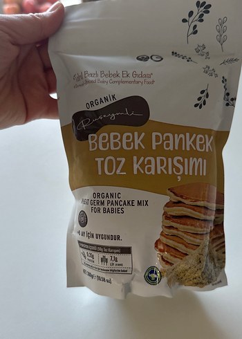 Bebek Pancake Toz Karışımı O G  markası - Görsel 2