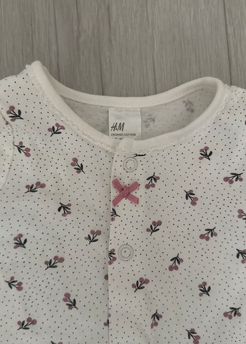H&M ikili yeni doğan bebek tulum - Görsel 4
