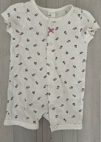 H&M ikili yeni doğan bebek tulum - Görsel 3
