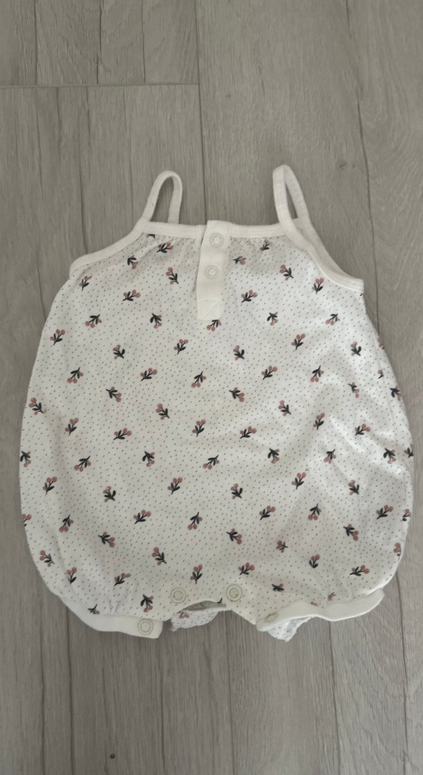 H&M ikili yeni doğan bebek tulum - Görsel 2