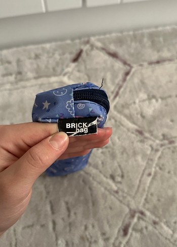 Hafif desenli çok renkli tek gözlü kız kalem kutusu - Görsel 3