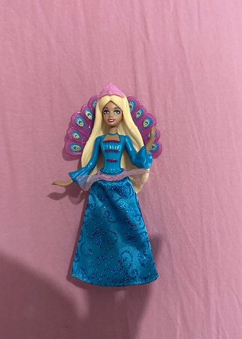 Renkli Mavi Barbie Bebek - Görsel 2