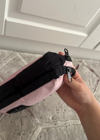 Fermuarlı Pembe Kız kalemlik - Görsel 3