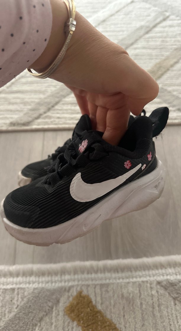 Velcro Siyah kız Çocuk Spor Ayakkabı - Görsel 5